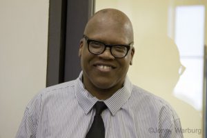 Leon Brown after his exoneration. Photo by Jenny Warburg